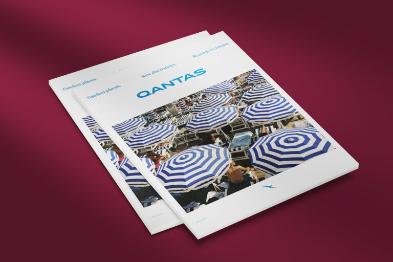 Qantas Magazine Cover